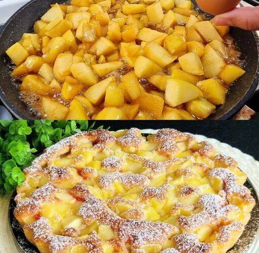 Classic apple tart with a hint of blueberry jam testimagename 60 512x500 (1)